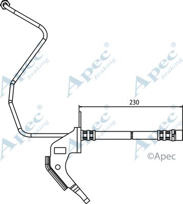 APEC BRAKING Jarruletku HOS3707